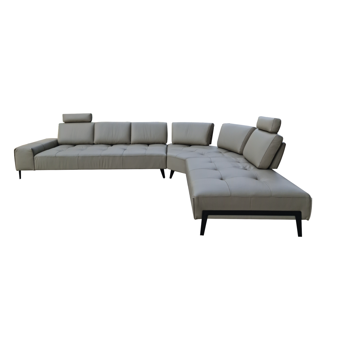 Genuine Leather Corner Sofa