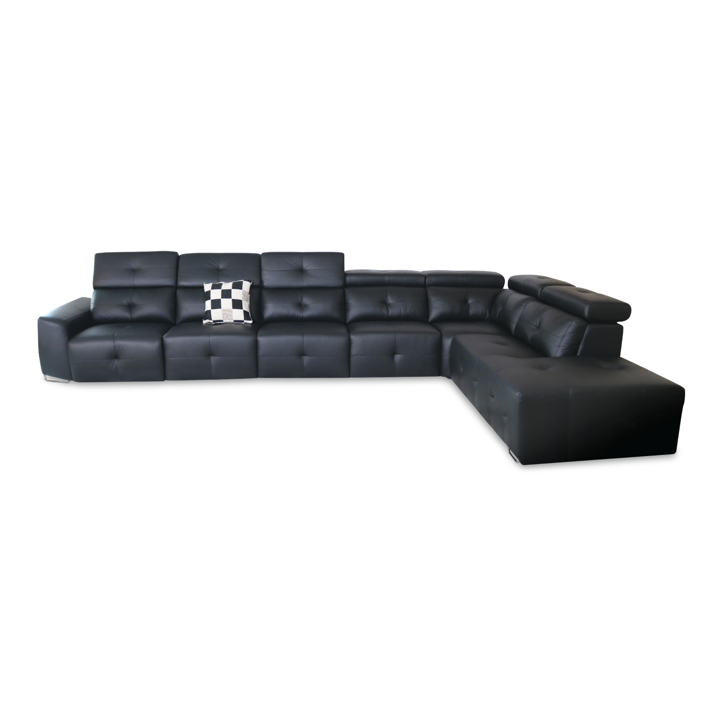 Genuine Leather Corner Sofa