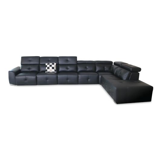 Genuine Leather Corner Sofa