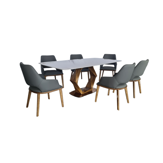 Marble Table and Dining Chair